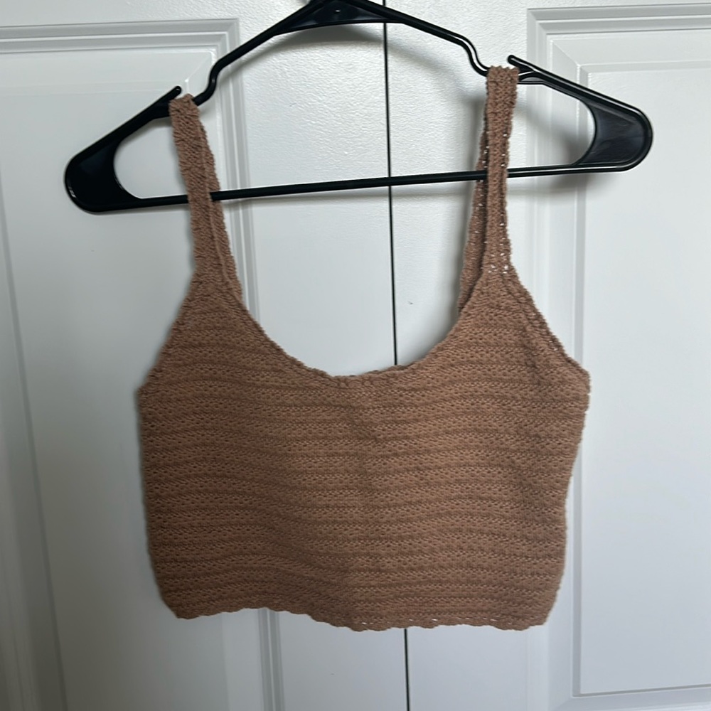 Aerie Crochet top